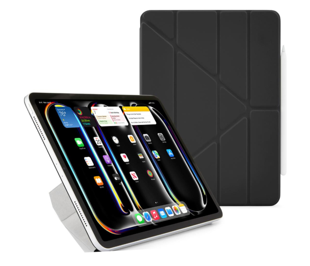 Pipetto Origami No4 Slim Folio Case do iPad Pro 11 (2024) black P050-49-AF - 1276993 - zdjęcie